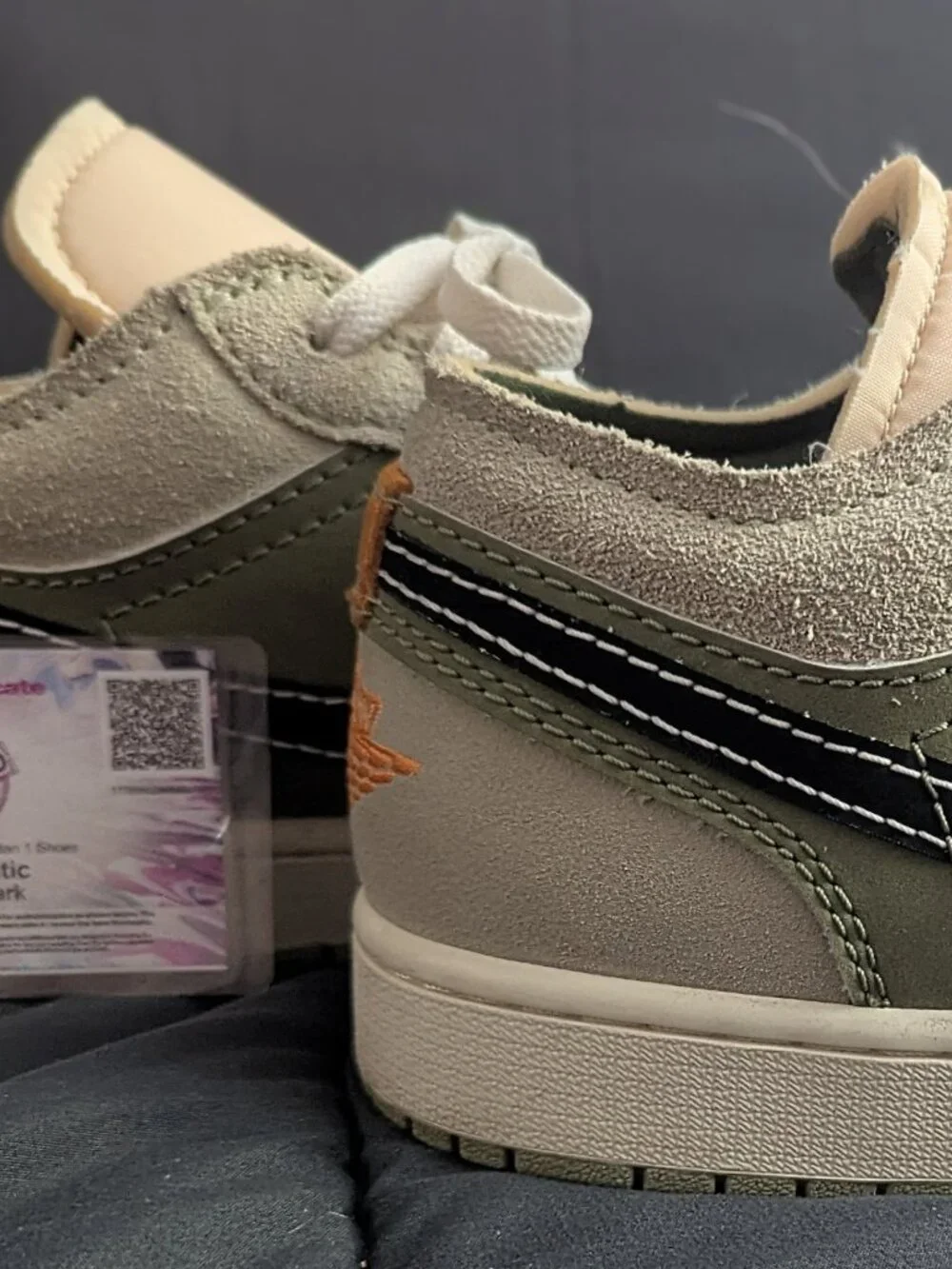 Air Jordan 1 Low SE Craft Sky J Light Olive Size 12